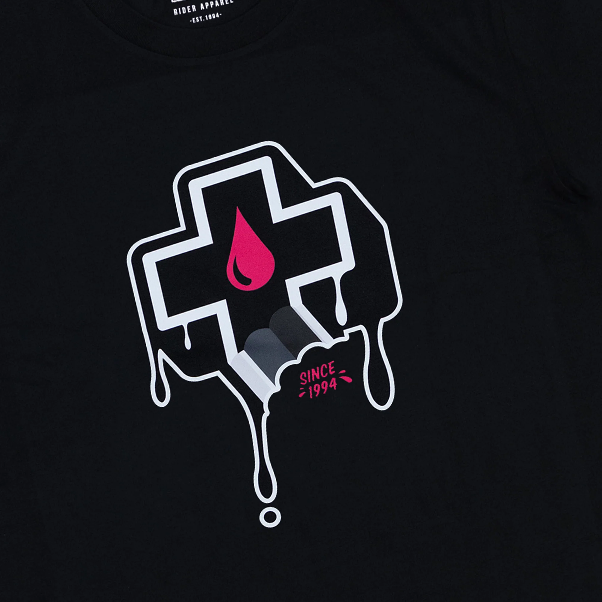Cross Bite T-Shirt - Black - Image 3