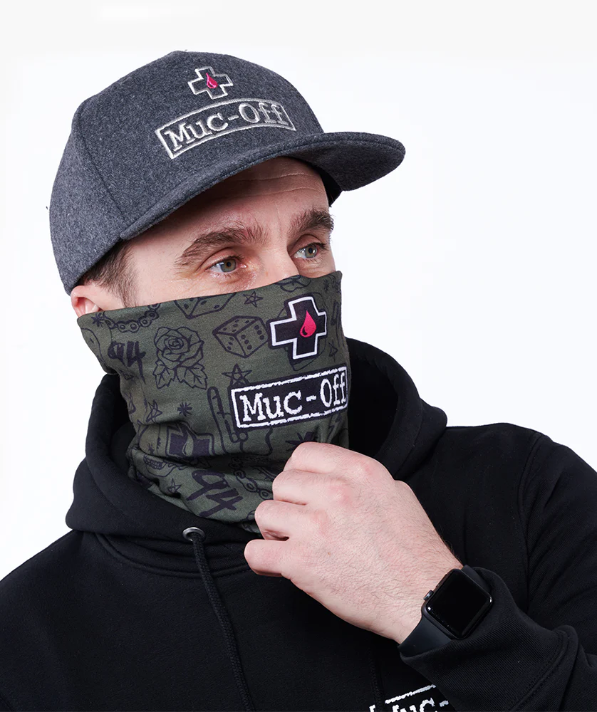 Lightweight Neck Gaiter - Green Punk - Image 5
