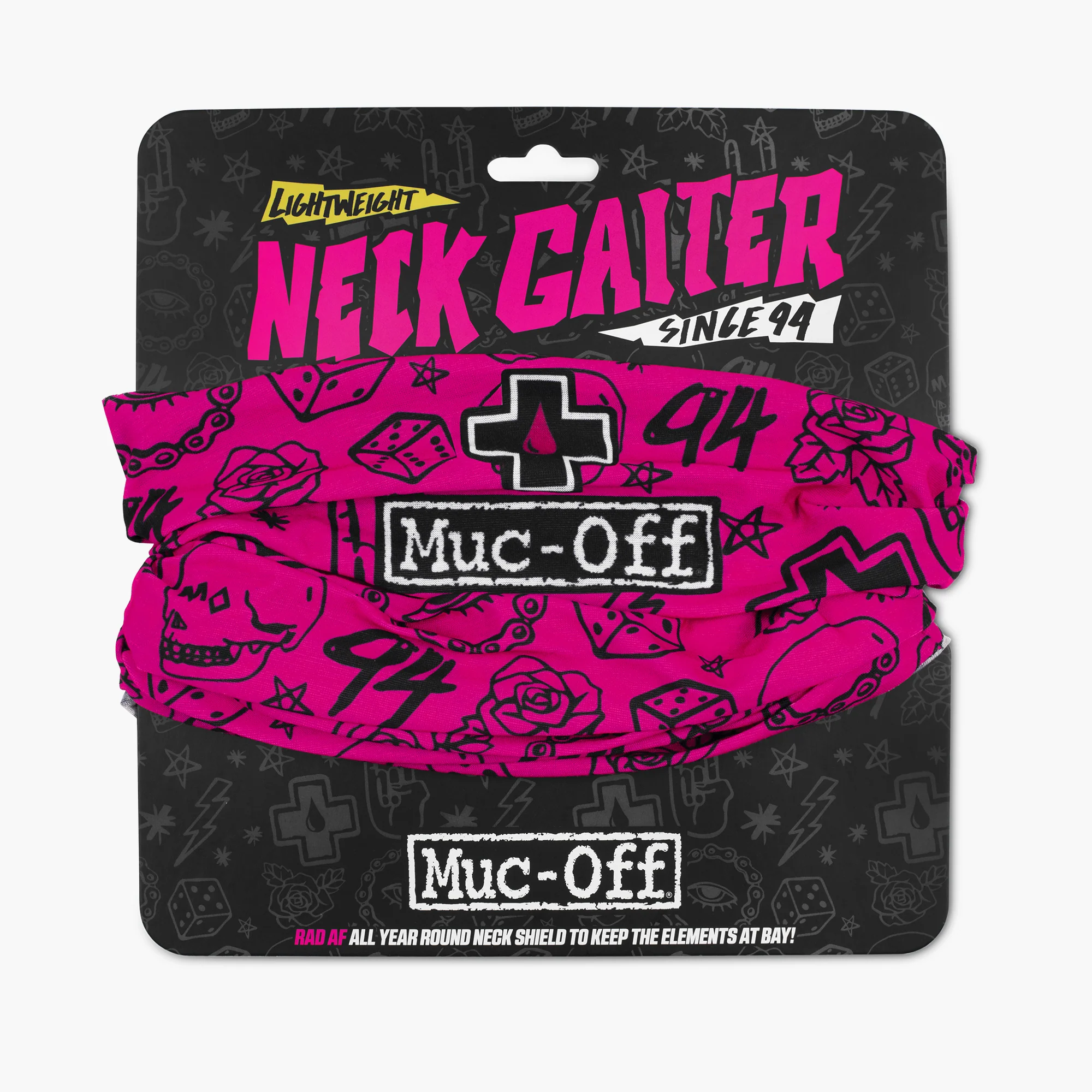 Lightweight Neck Gaiter - Pink Punk - Image 3