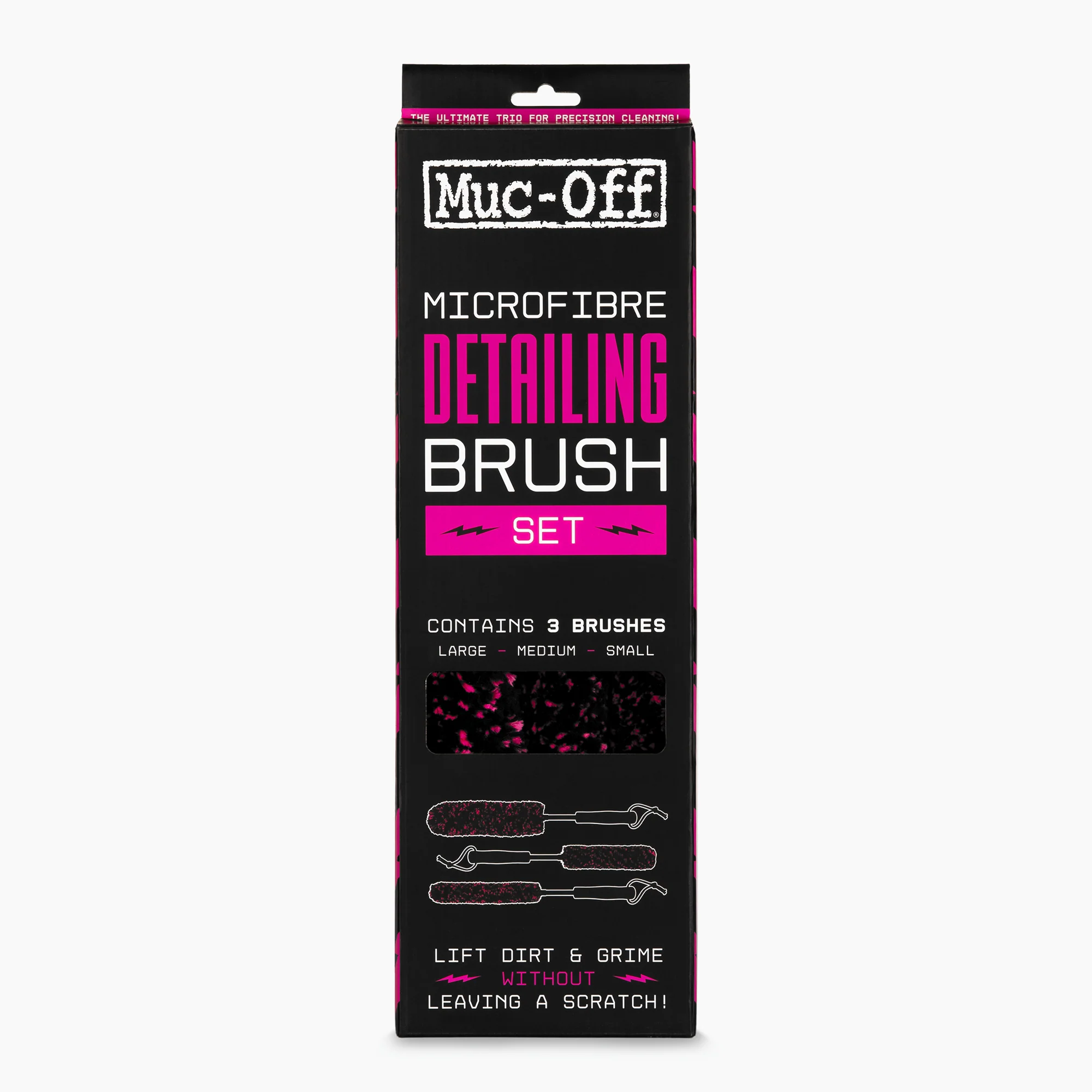 Microfibre Detailing Brush Set x 3 - Image 9