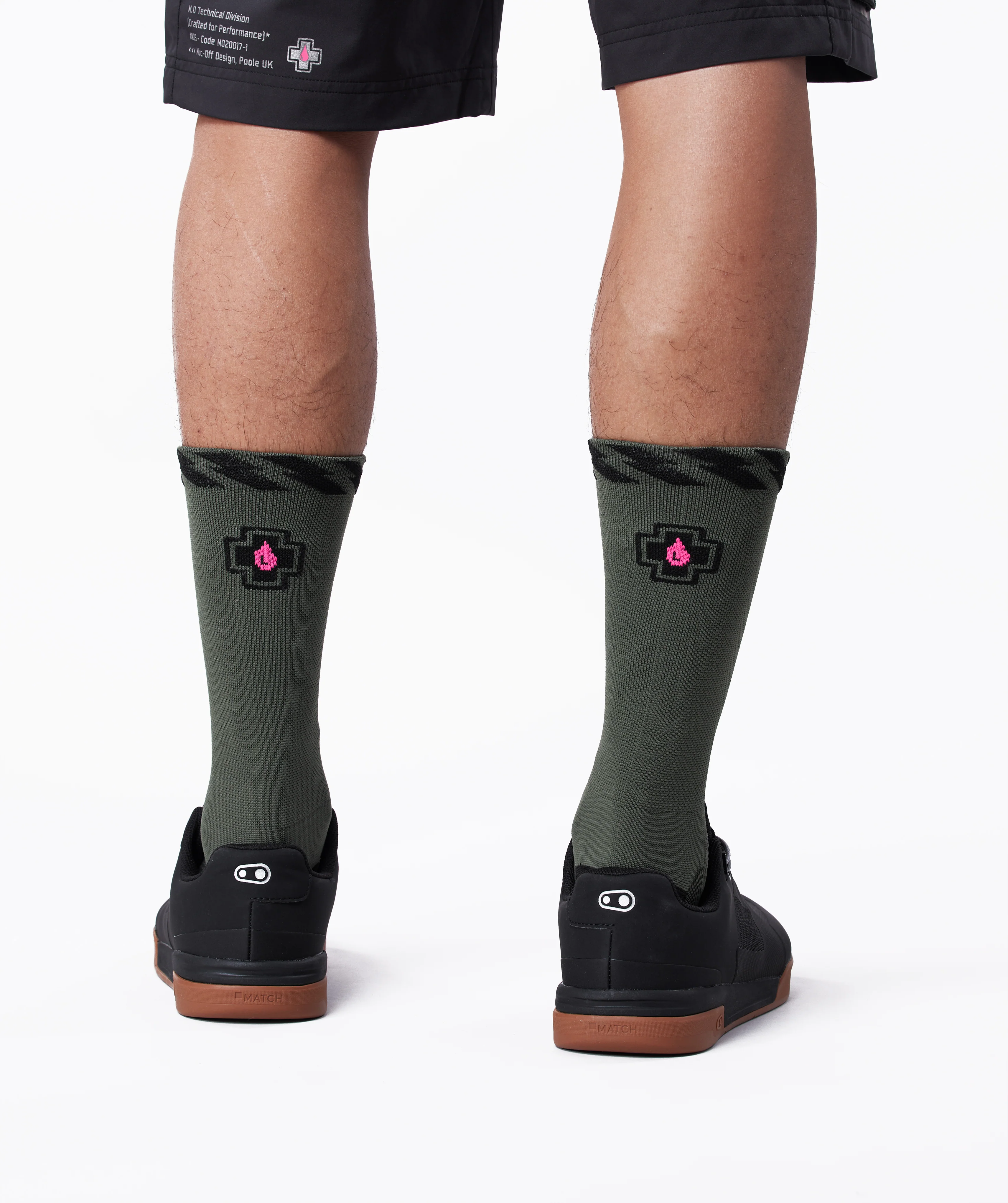 Technical Riders Socks - Green - Image 2